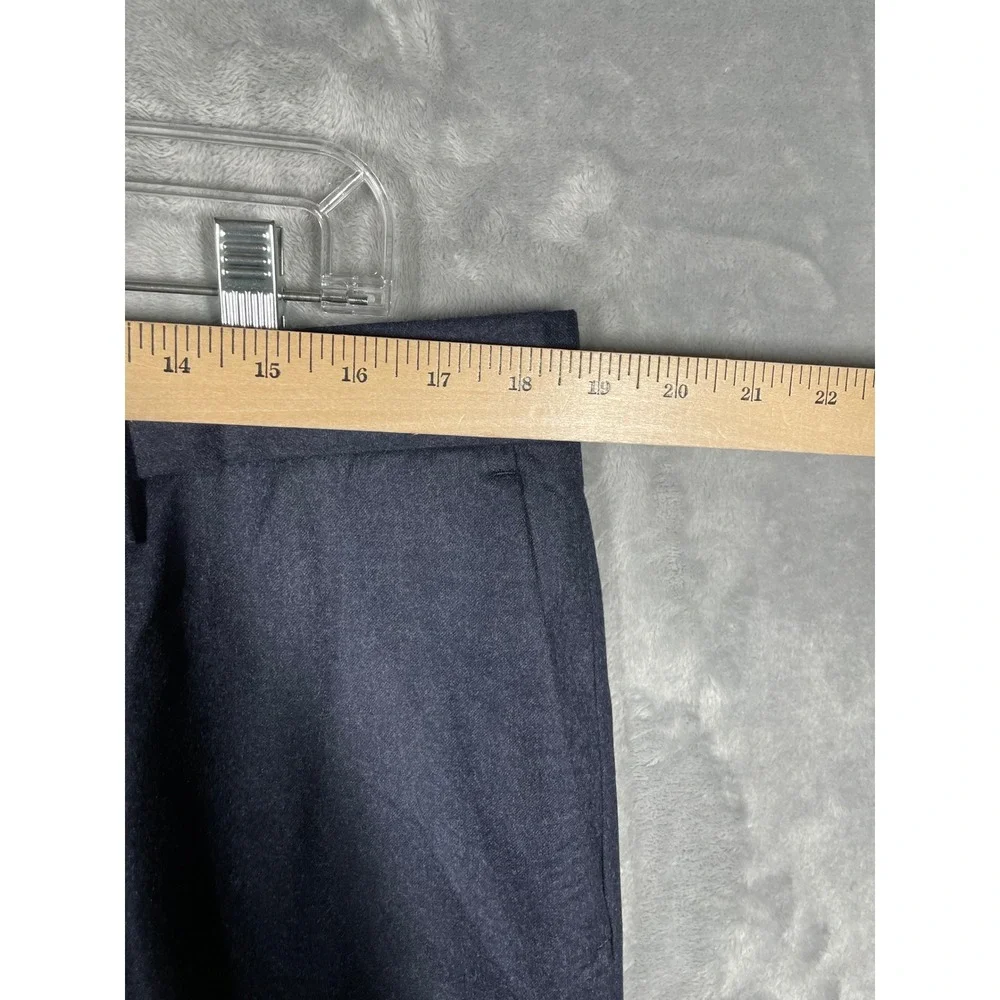 Banana Republic Pants Navy Blue Vitale Barberis Canonico Wool 36x34 NWT $159